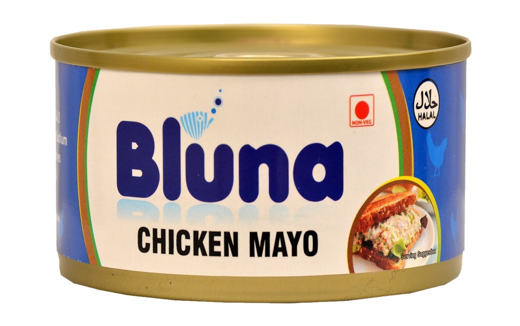Bluna Chicken Mayo    Tin  180 grams